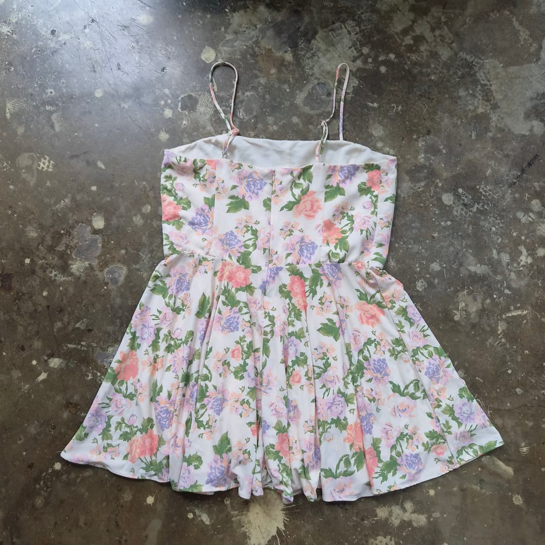L) ZARA 자라 플라워 패턴 원피스 상품이미지5