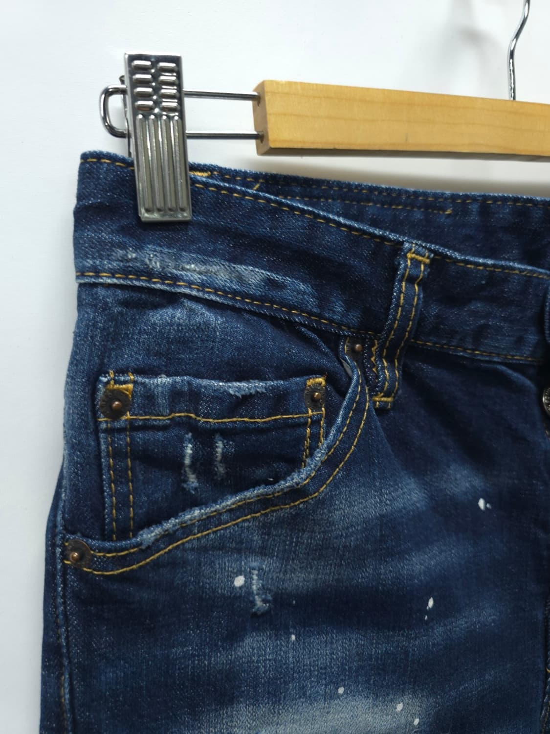 디스퀘어드2 덧댐패치 오렌지탭 (46/30) 상품이미지5