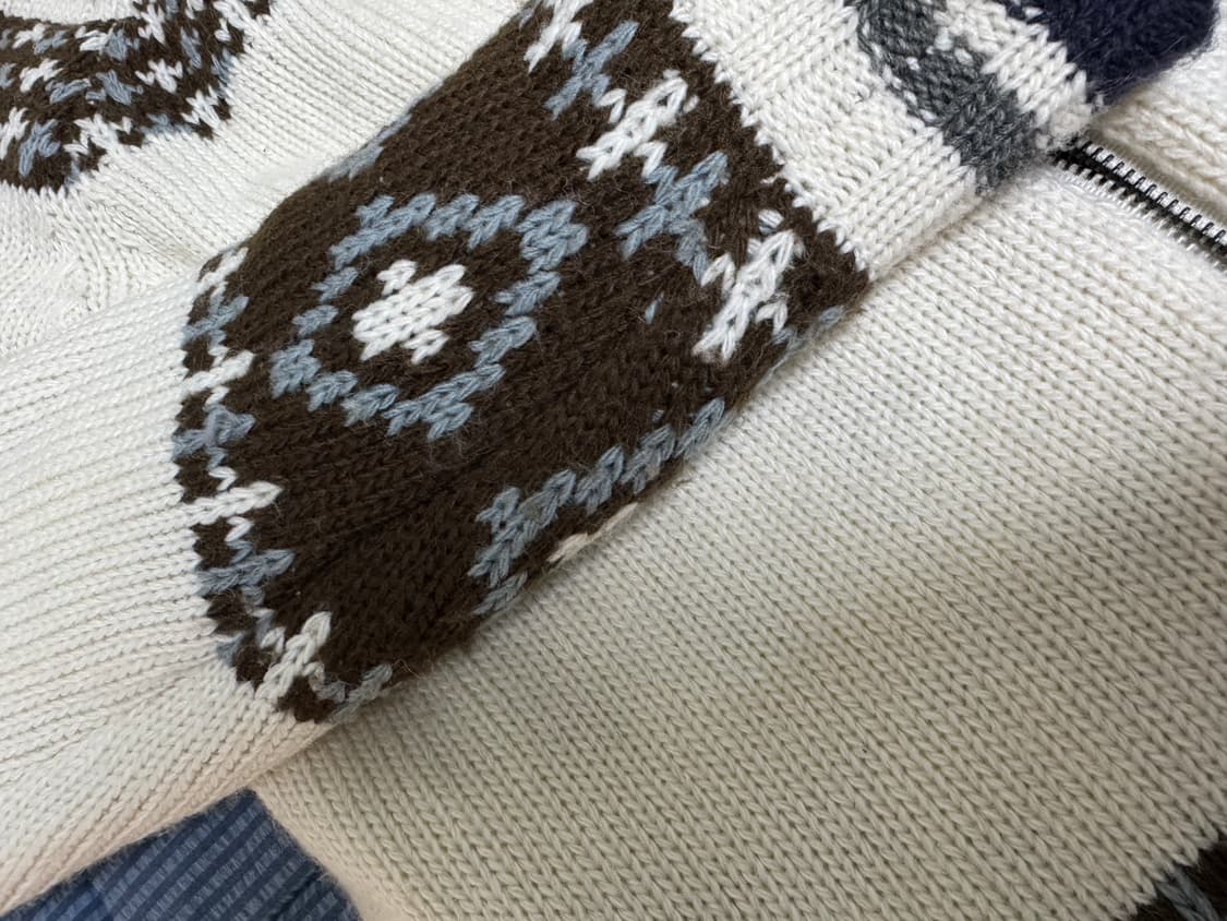 코이세이오 코위찬 니트 자켓 아이보리 상품이미지4