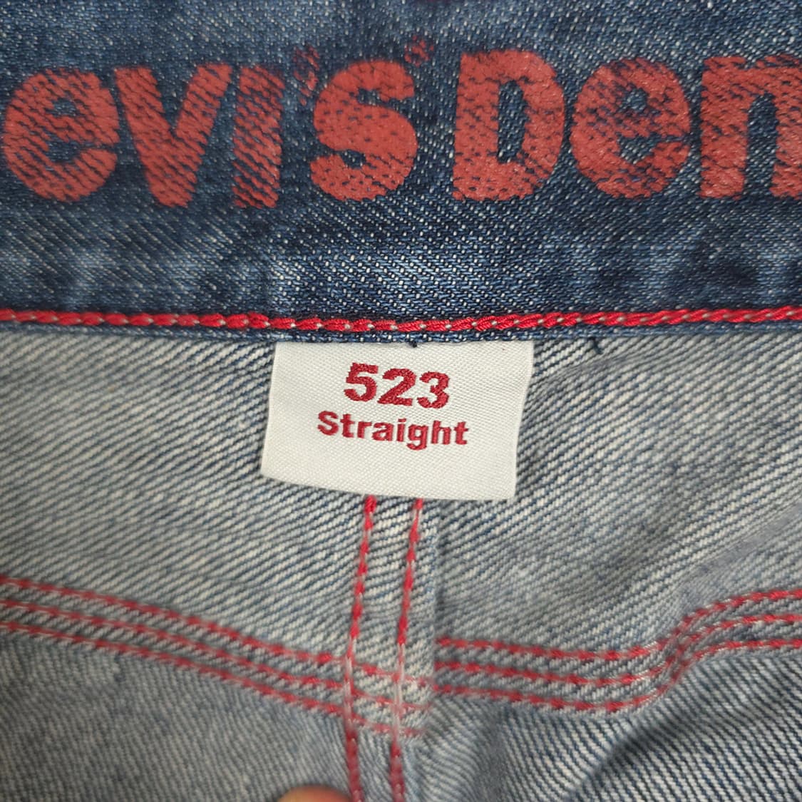 남성 리바이스 Levis 523 스트레이트 데님팬츠 W34 L34 상품이미지7