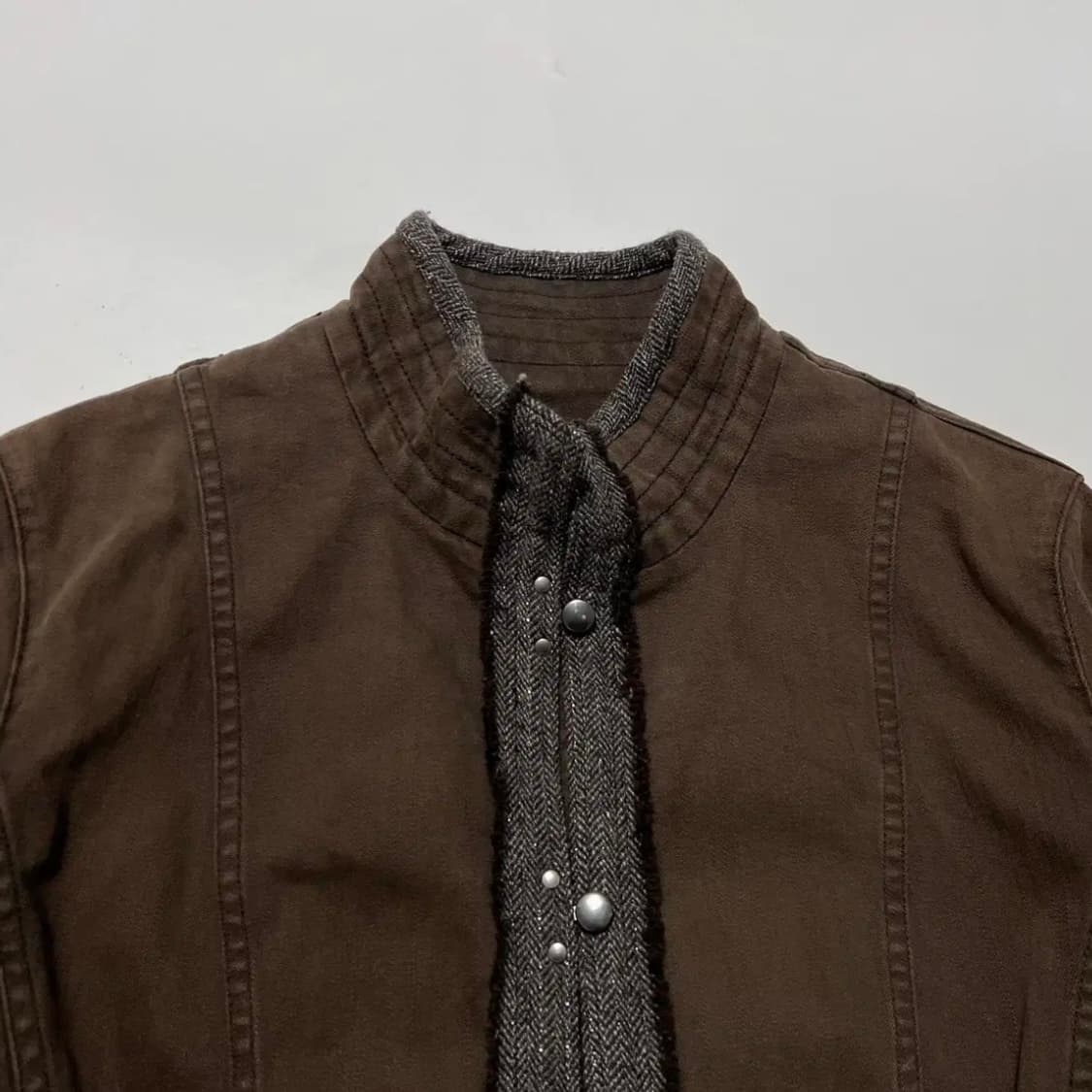 빈티지 브라운 포켓 자켓 상품이미지4