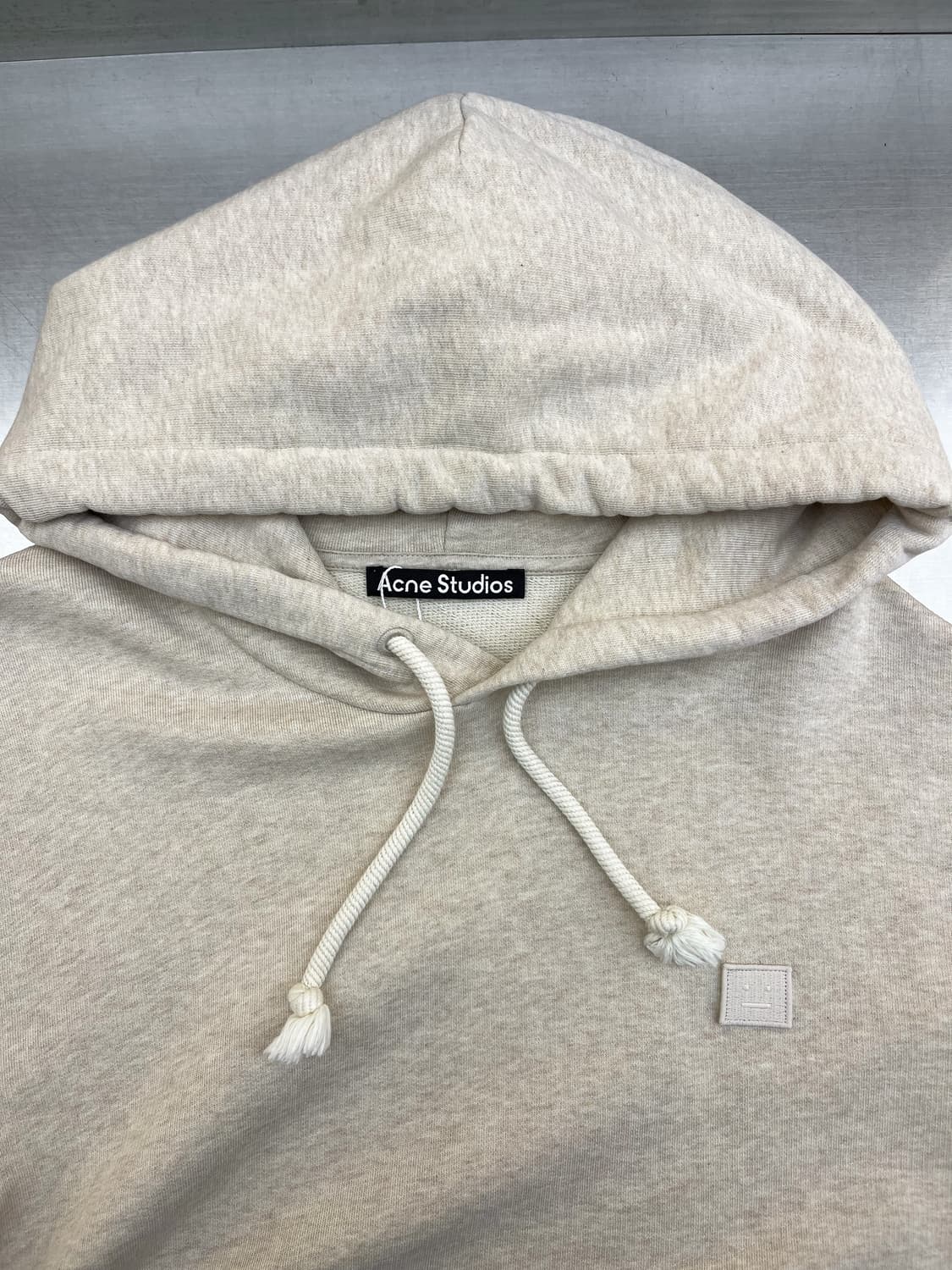 아크네 스튜디오 오트밀 멜란지 후디 상품이미지5