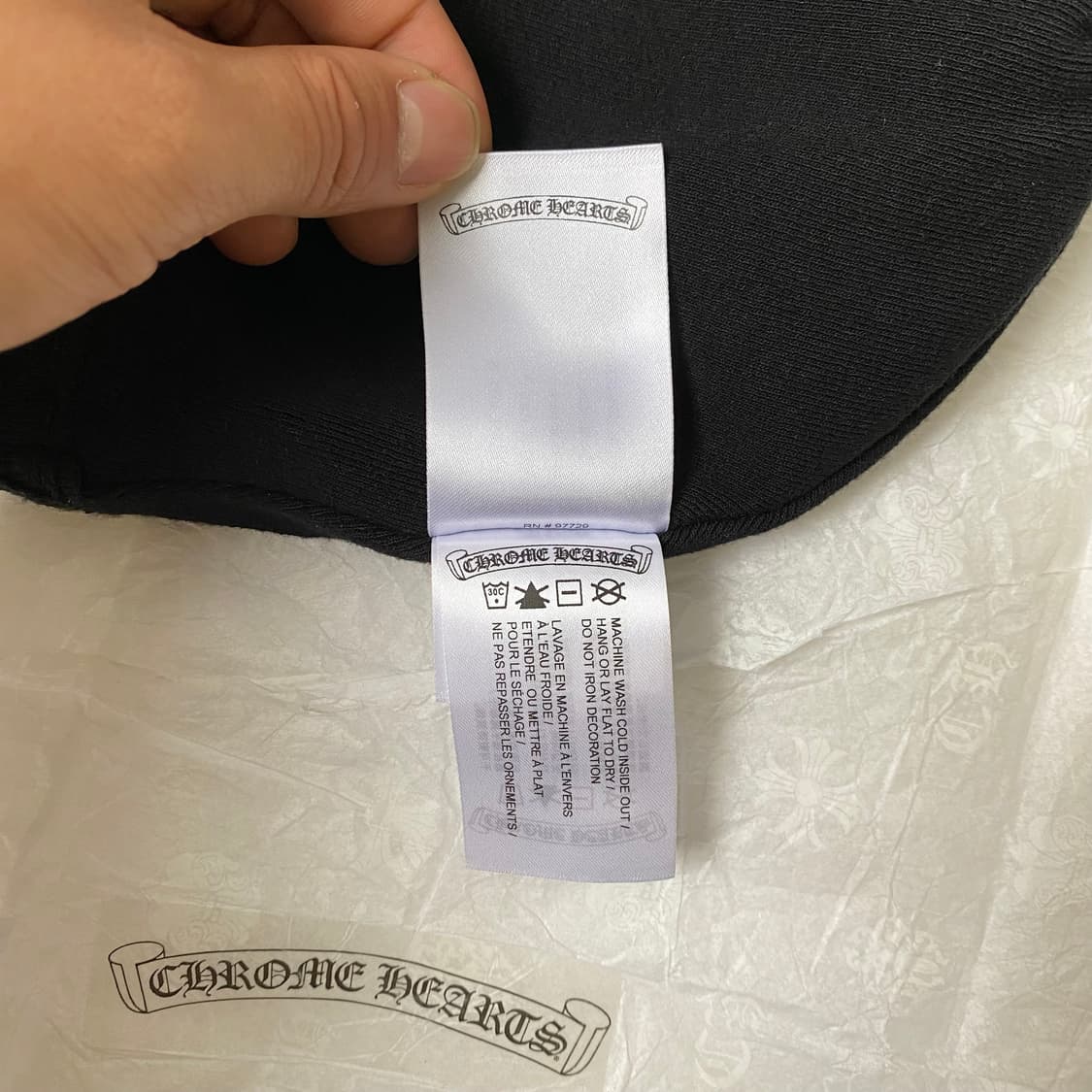 [Free] 크롬하츠 카모 대거 바이커 비니 카모 오렌지 상품이미지5