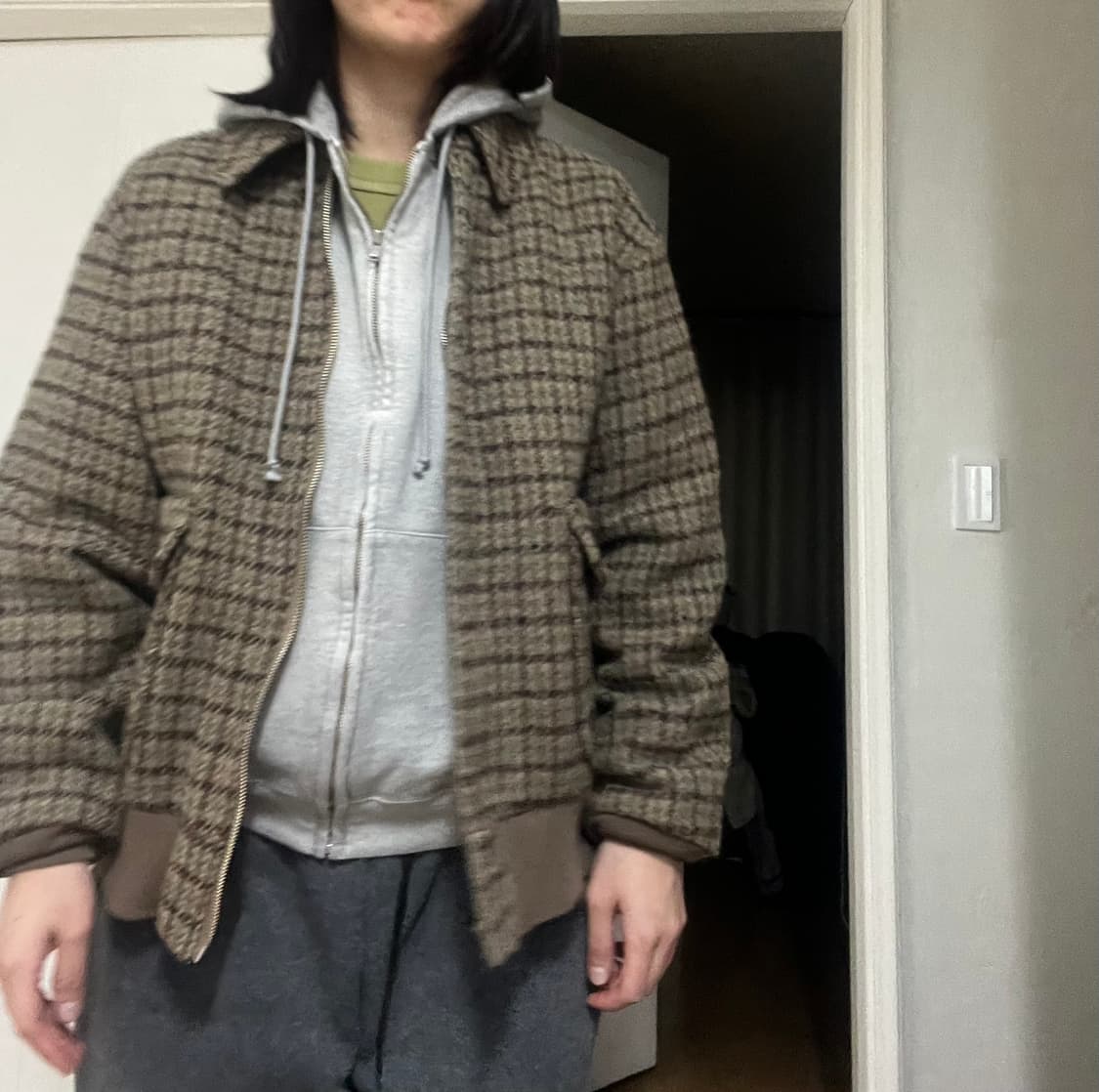 오라리 프로덕트 다이드 후드집업 상품이미지3