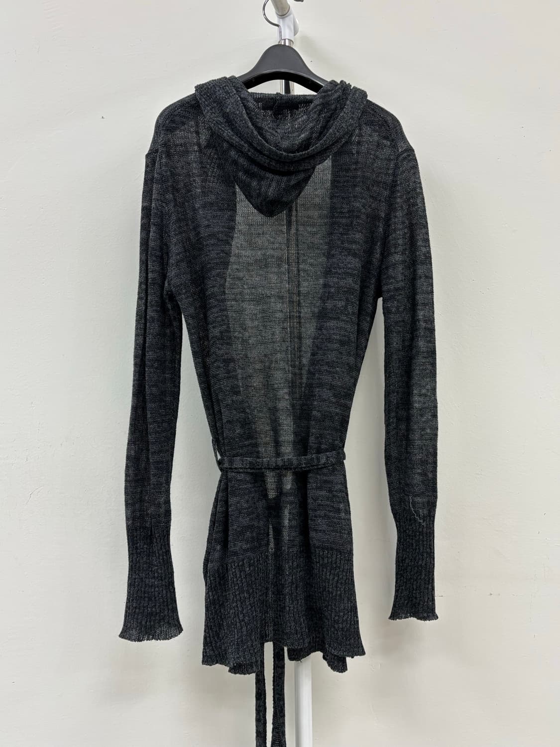 빈티지 그레이 후드 가디건 상품이미지7