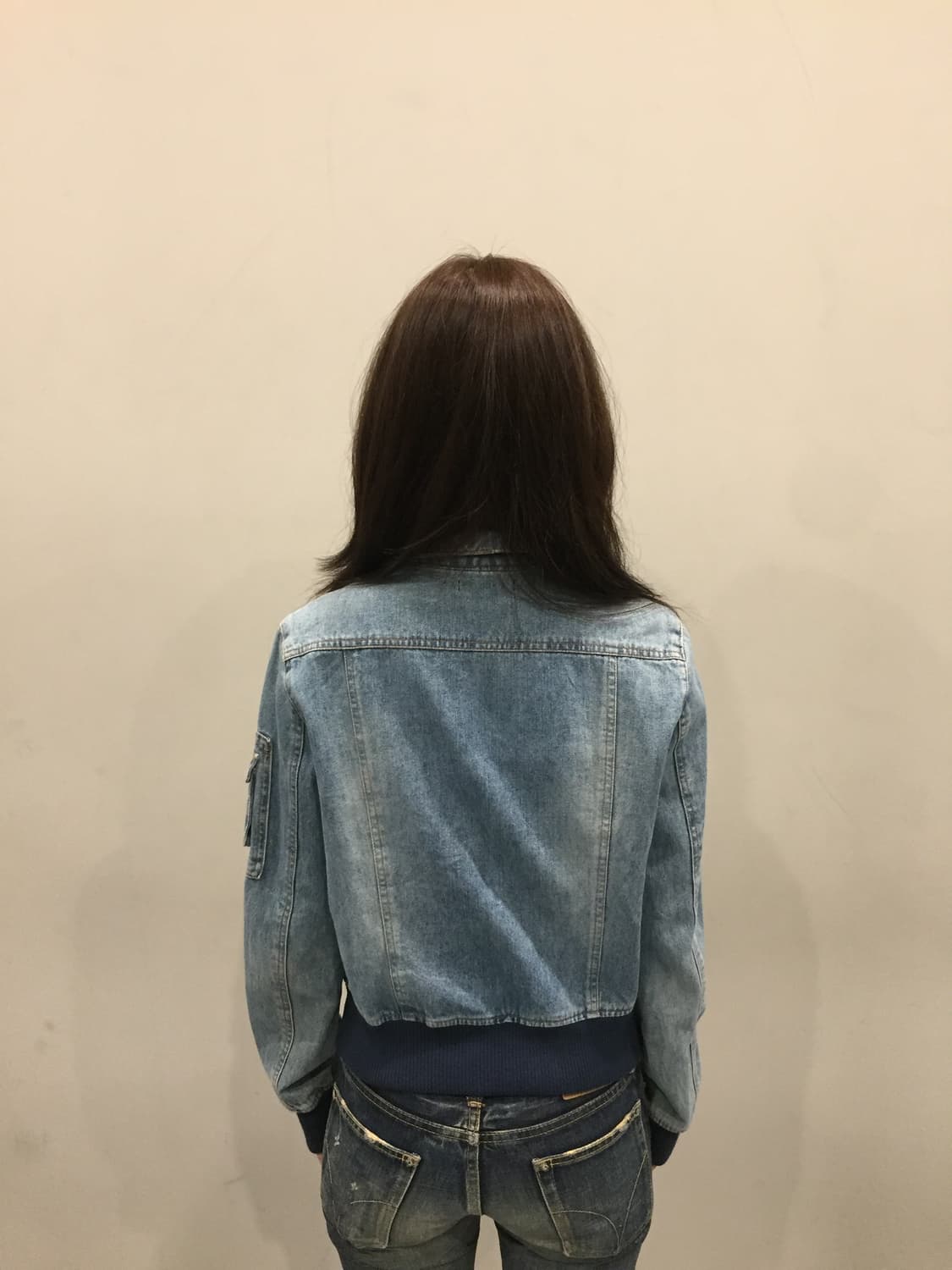 *일본 올드 아카이브* y2k 데님 집업 재킷 상품이미지7