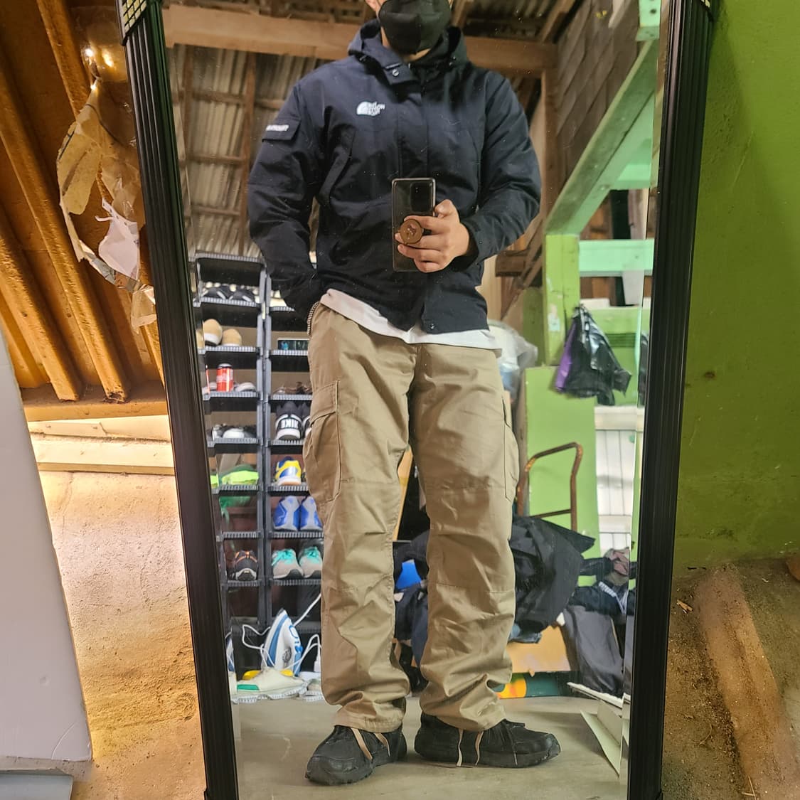 노스페이스 사이드 스펠아웃 바람막이(블랙) 상품이미지2