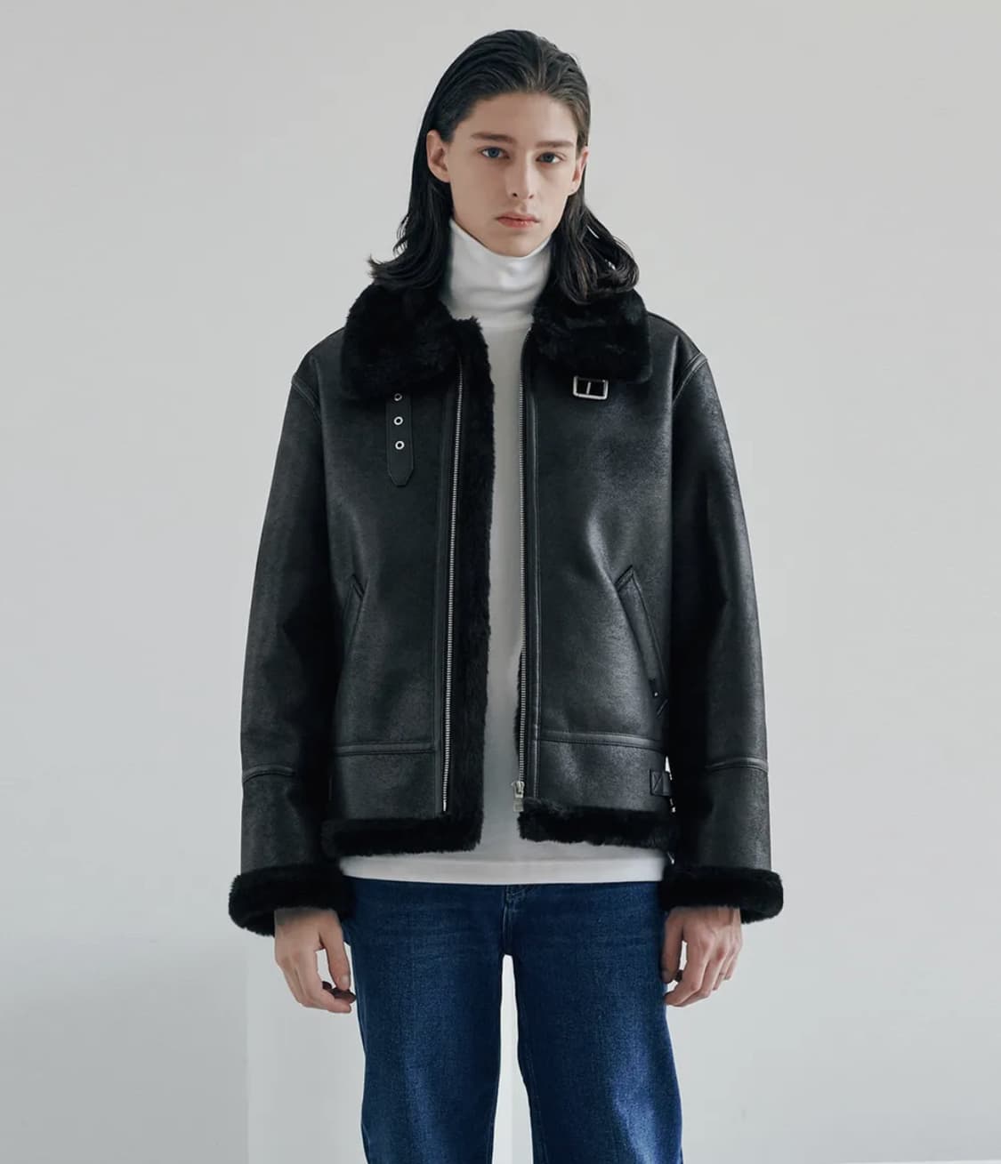 레프트서울 무스탕 판매합니다. 상품이미지2