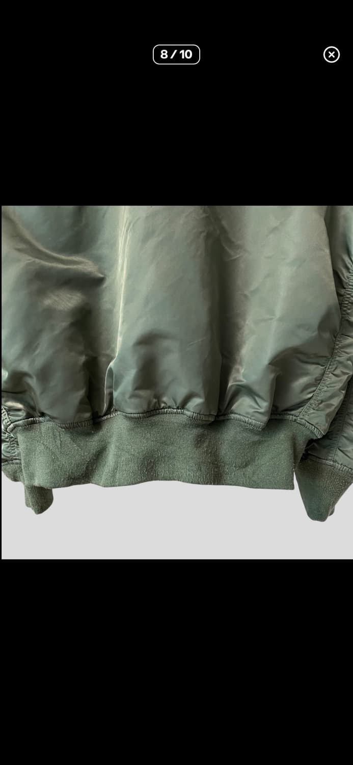 알파인더스트리 ma-1 (XL) 상품이미지8