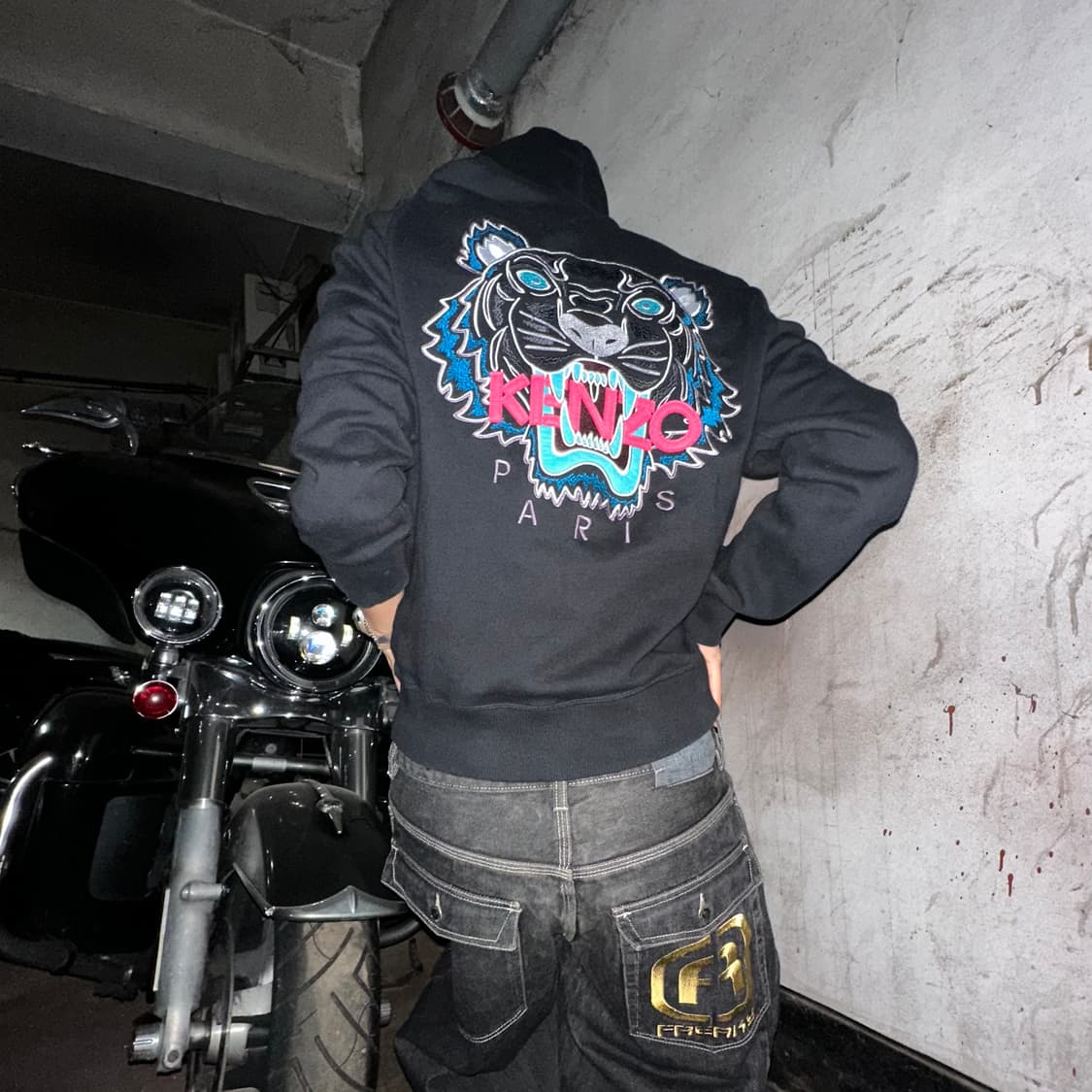 Kenzo tiger hoodie zip-up 상품이미지1