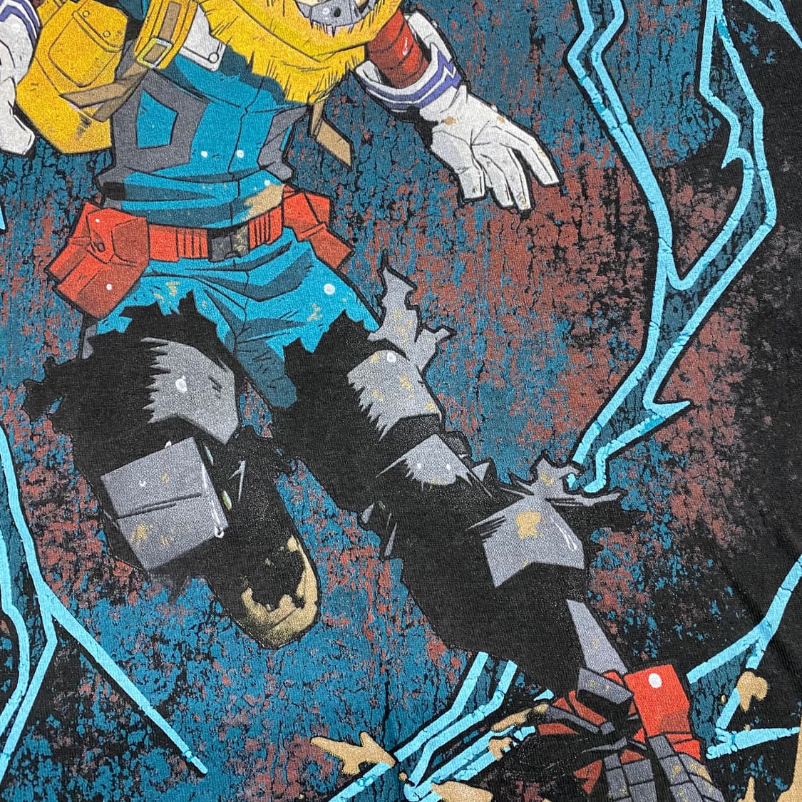 나히아 나의히어로아카데미아 데쿠 오피셜 애니메이션 티셔츠 상품이미지7