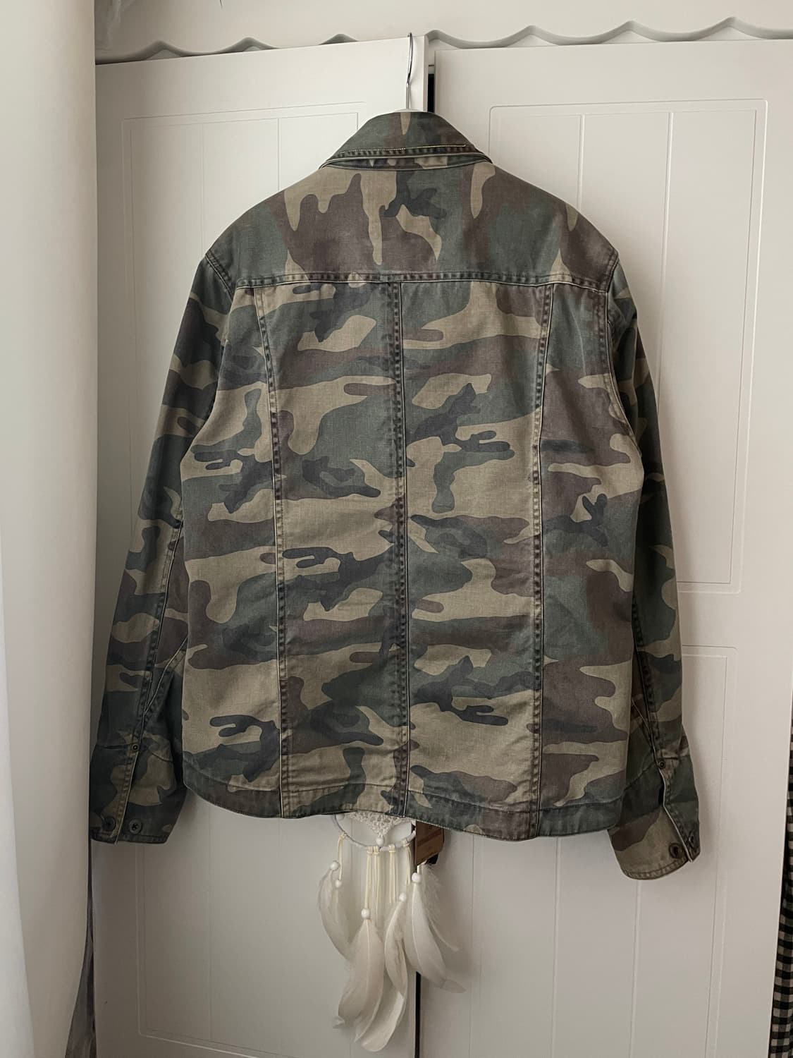 center clease 빈티지 밀리터리 카모플라쥬 자켓 상품이미지3