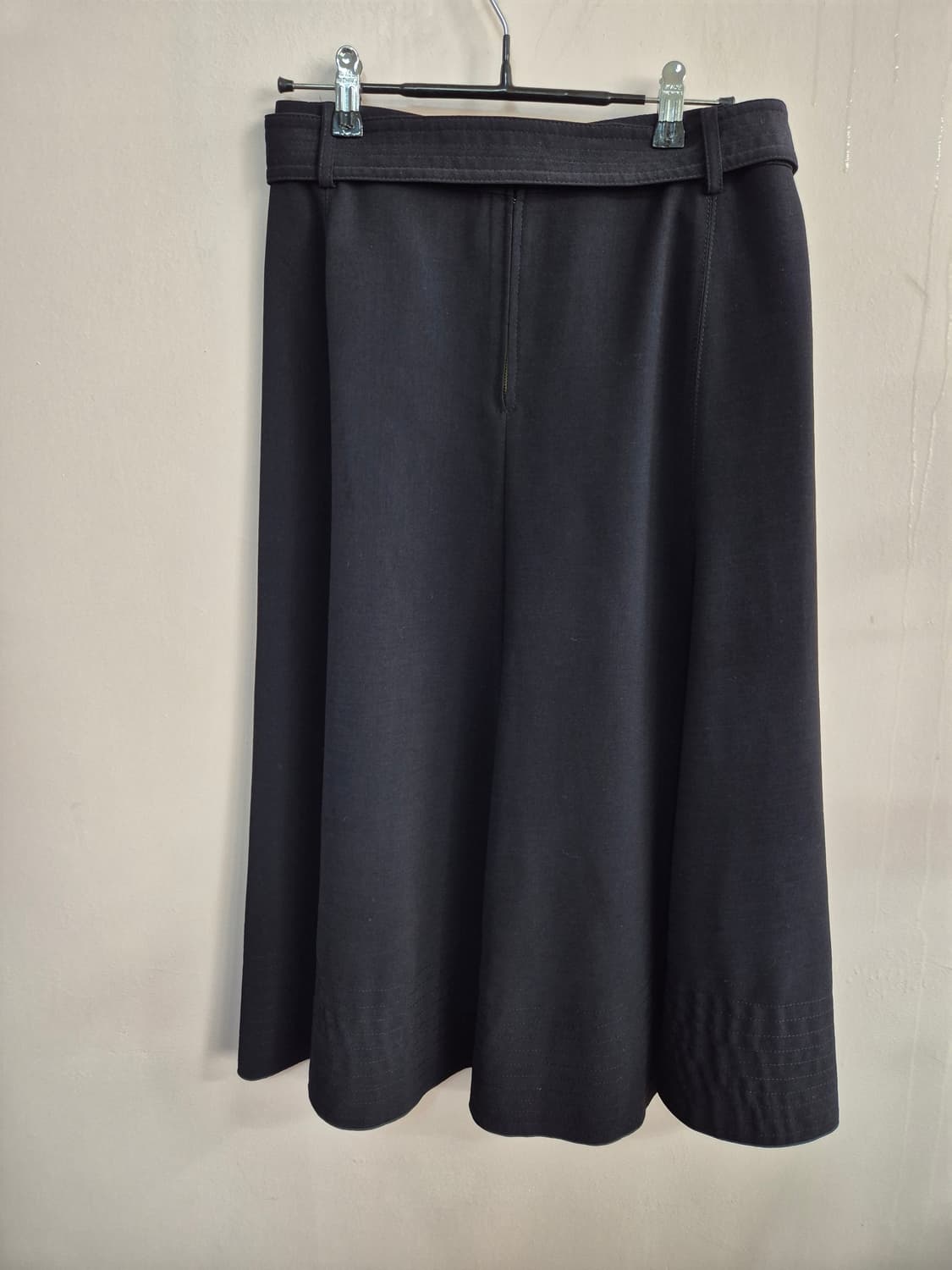 DEWL 벨트 A라인 네이비 스커트 상품이미지6