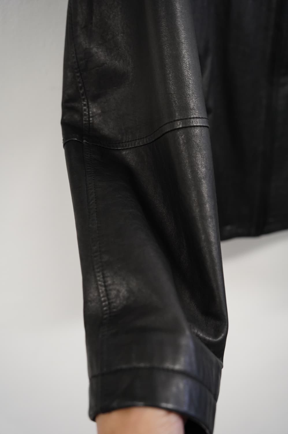 [N][M]베지터블 램스킨 레더 자켓 상품이미지6