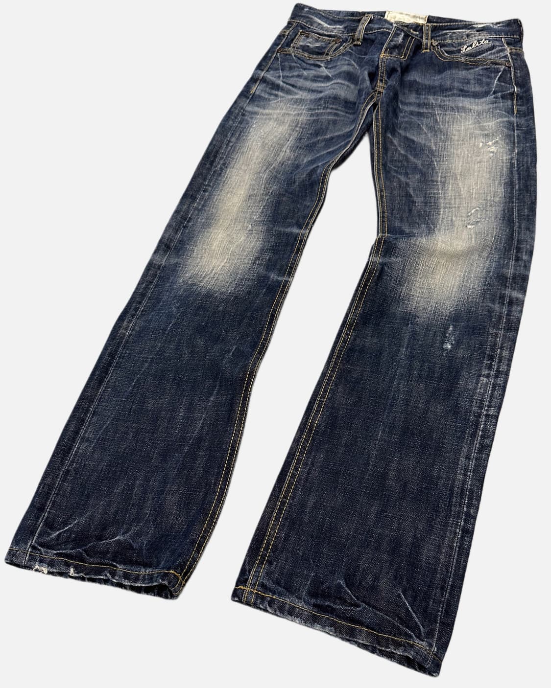 LOLITA JEAN vintage fade low-rjise jean 상품이미지4