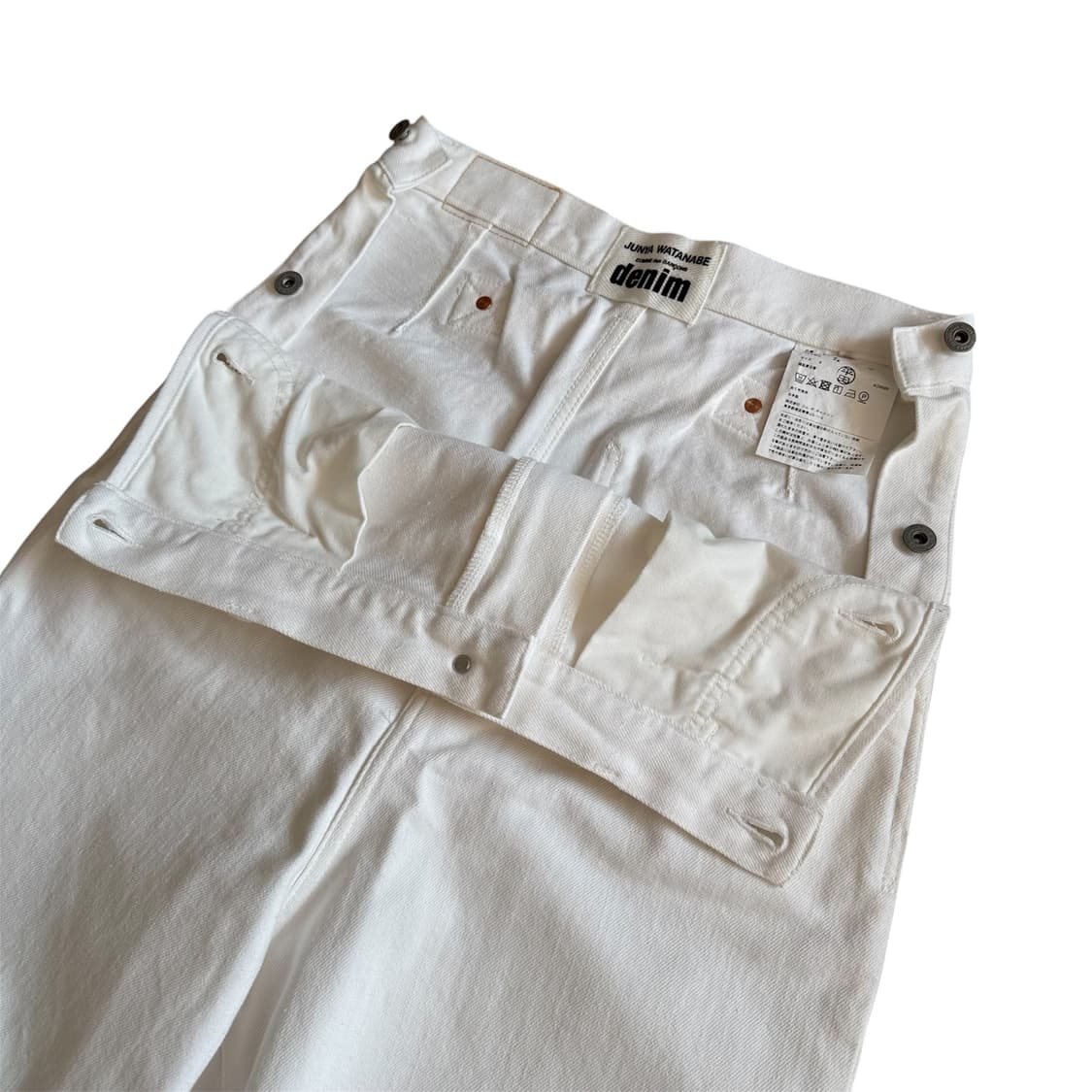 준야와타나베 롤업 신치백 데님  상품이미지5