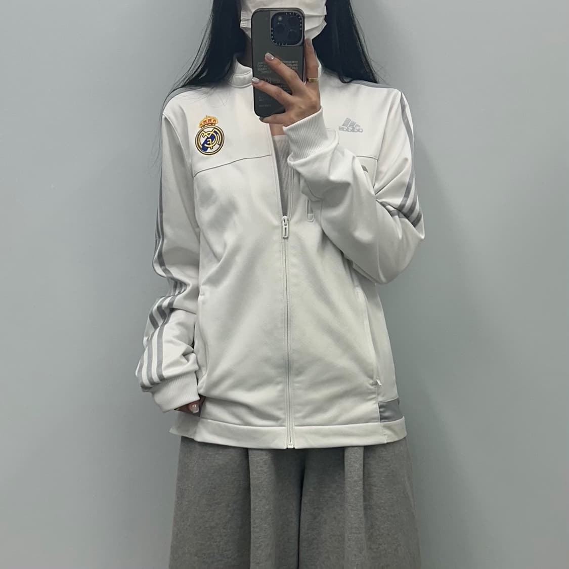 아디다스 레알마드리드 화이트 실버 져지 상품이미지1