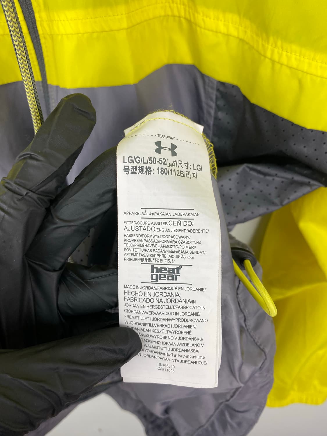 언더아머 형광 러닝 바람막이 L 상품이미지6