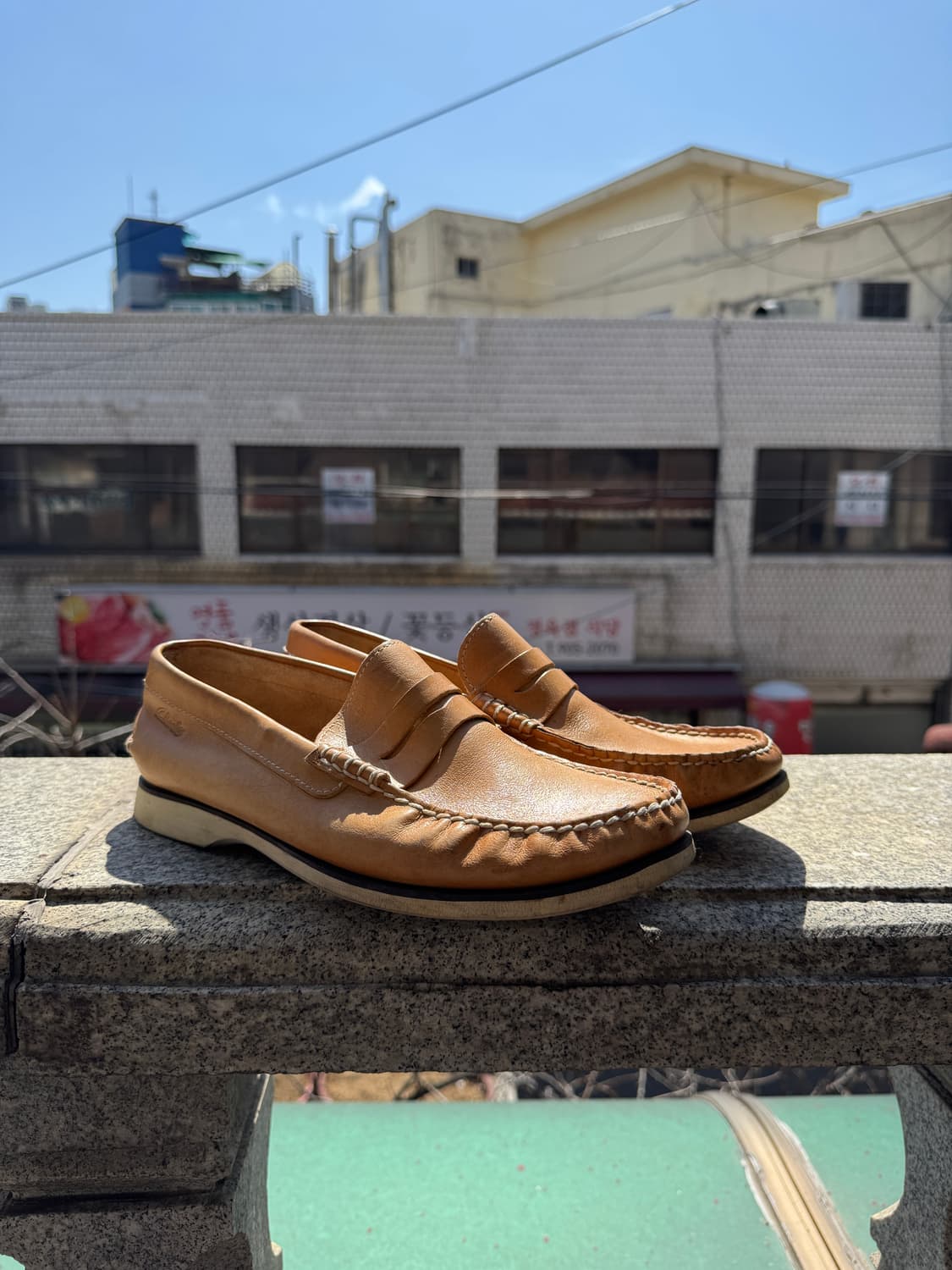 클락스 리얼레더 로퍼 265mm 상품이미지1