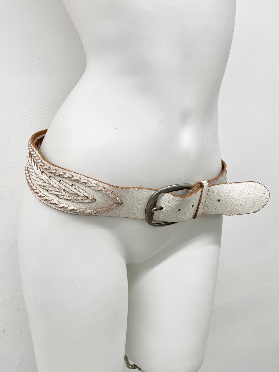 리얼레더 디테일 웨스턴 버클 벨트 상품이미지3