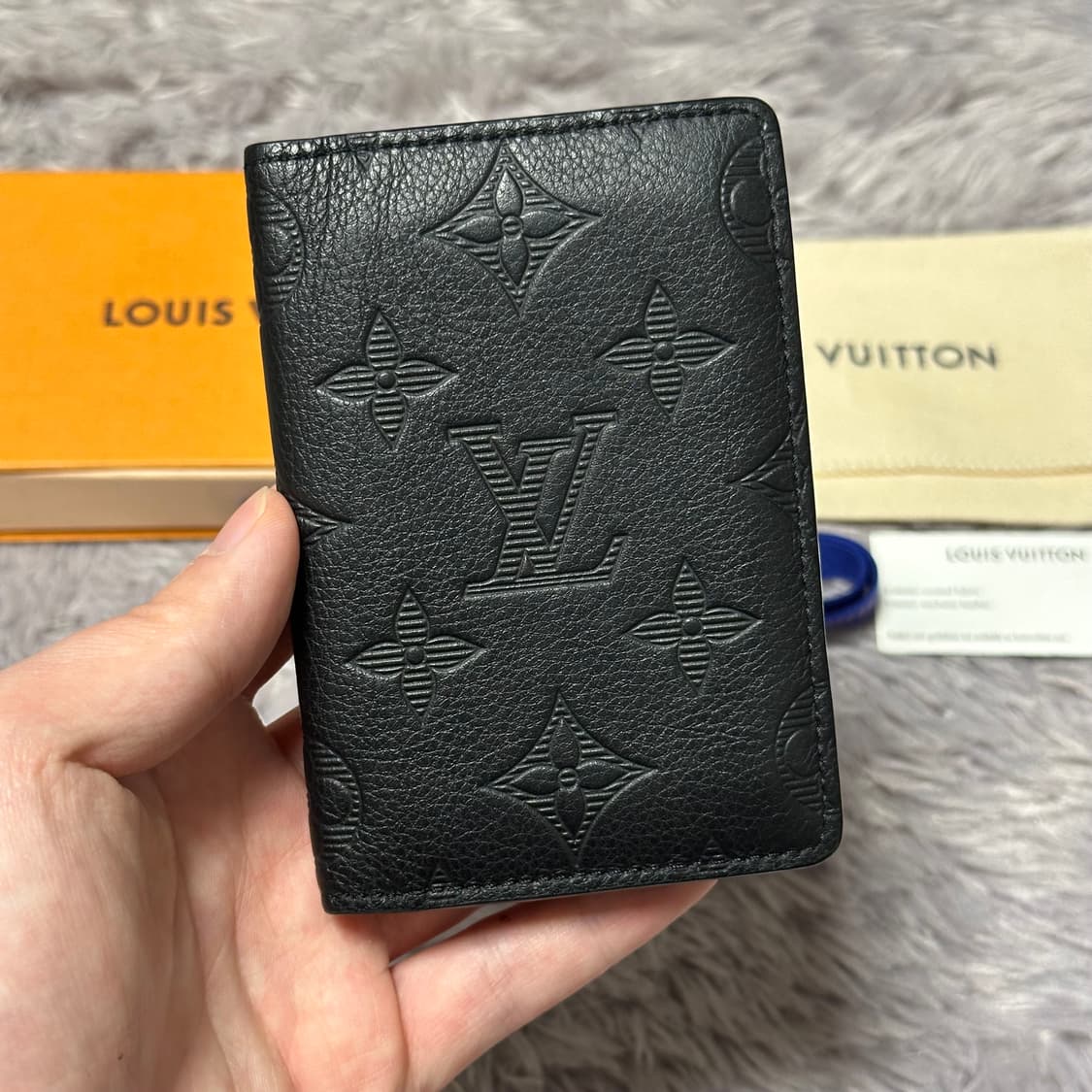 [풀구성] 루이비통 이클립스 쉐도우 오거나이저 카드지갑 블랙 상품이미지1