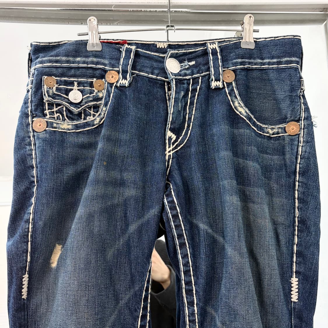 트루릴리전 부츠컷 데님 팬츠 상품이미지7