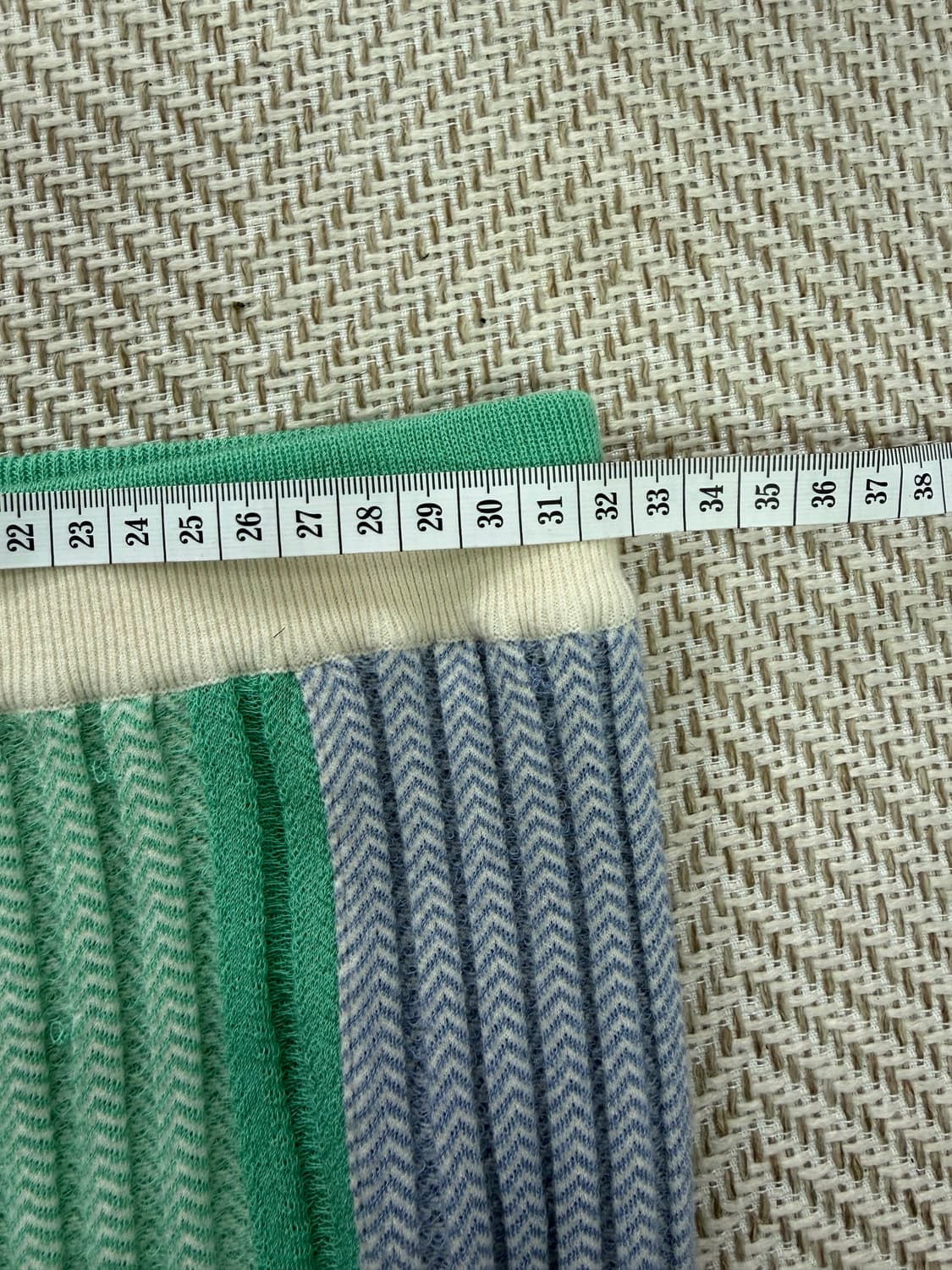 정품) 마인 한섬 니트 스커트 64F 상품이미지8