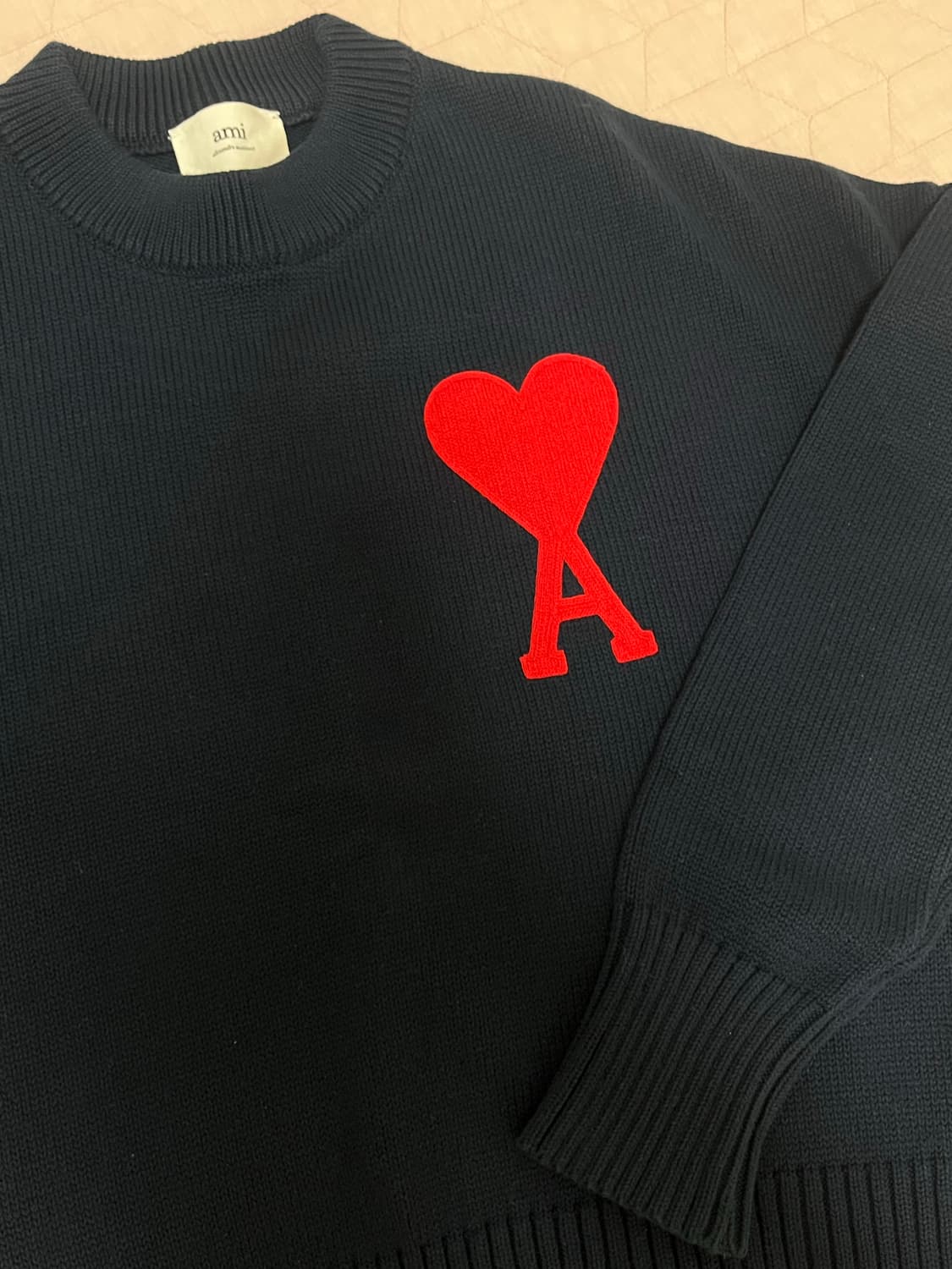 아미 빅하트 로고 니트 XS 상품이미지1