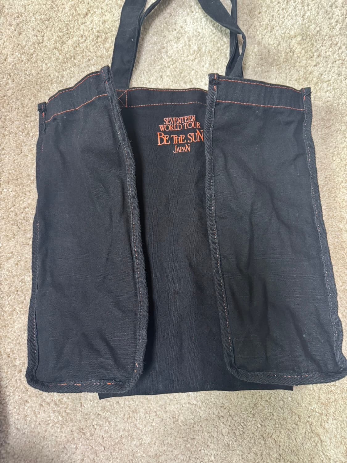 세븐틴 BE THE SUN 재팬 에코백 상품이미지4