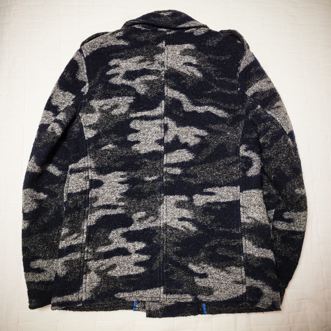 '00s 291295=HOMME Camo Wool Peacoat 상품이미지5