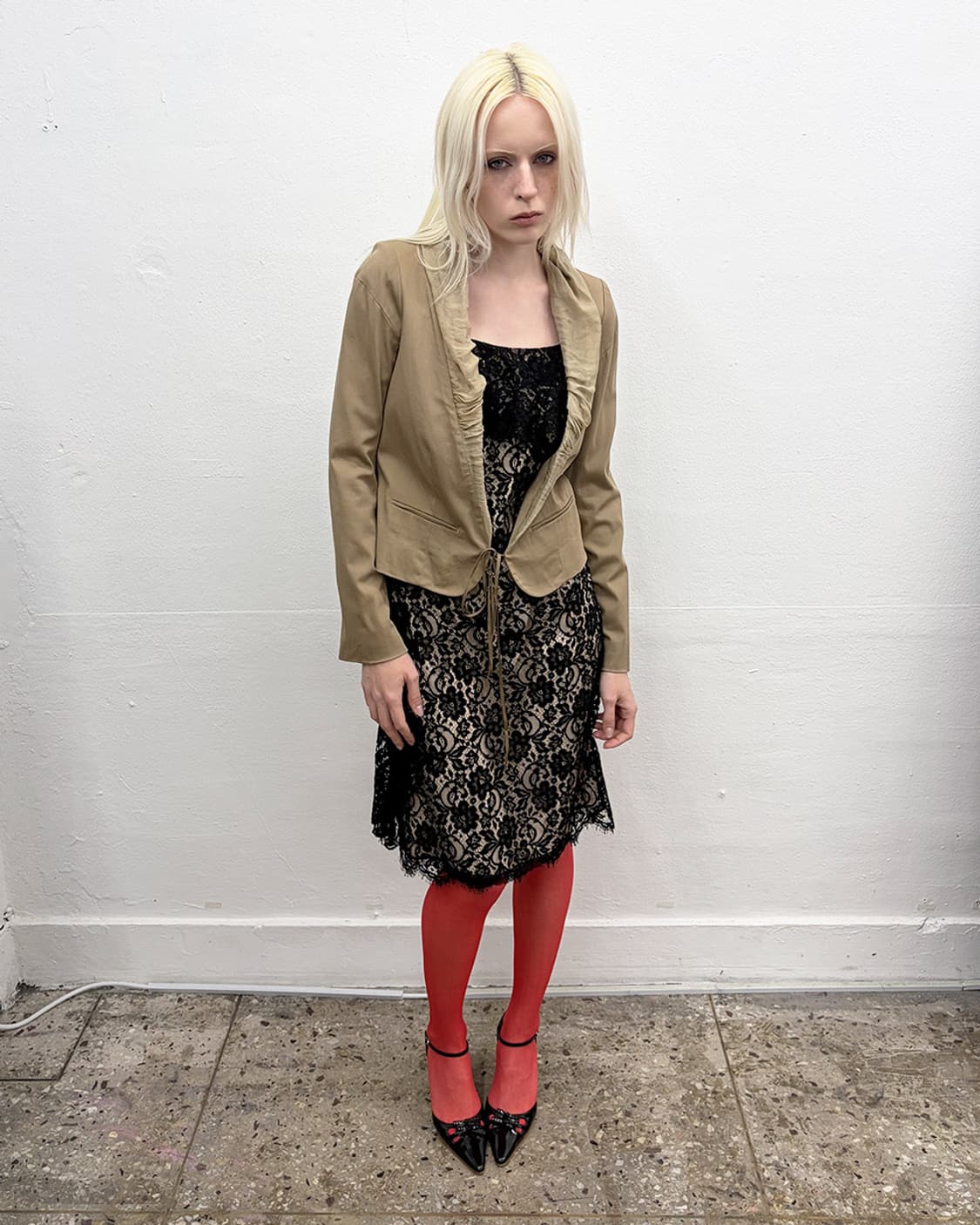 샤론 워숍 2009S/S 드레이프 숄칼라 자켓 상품이미지5