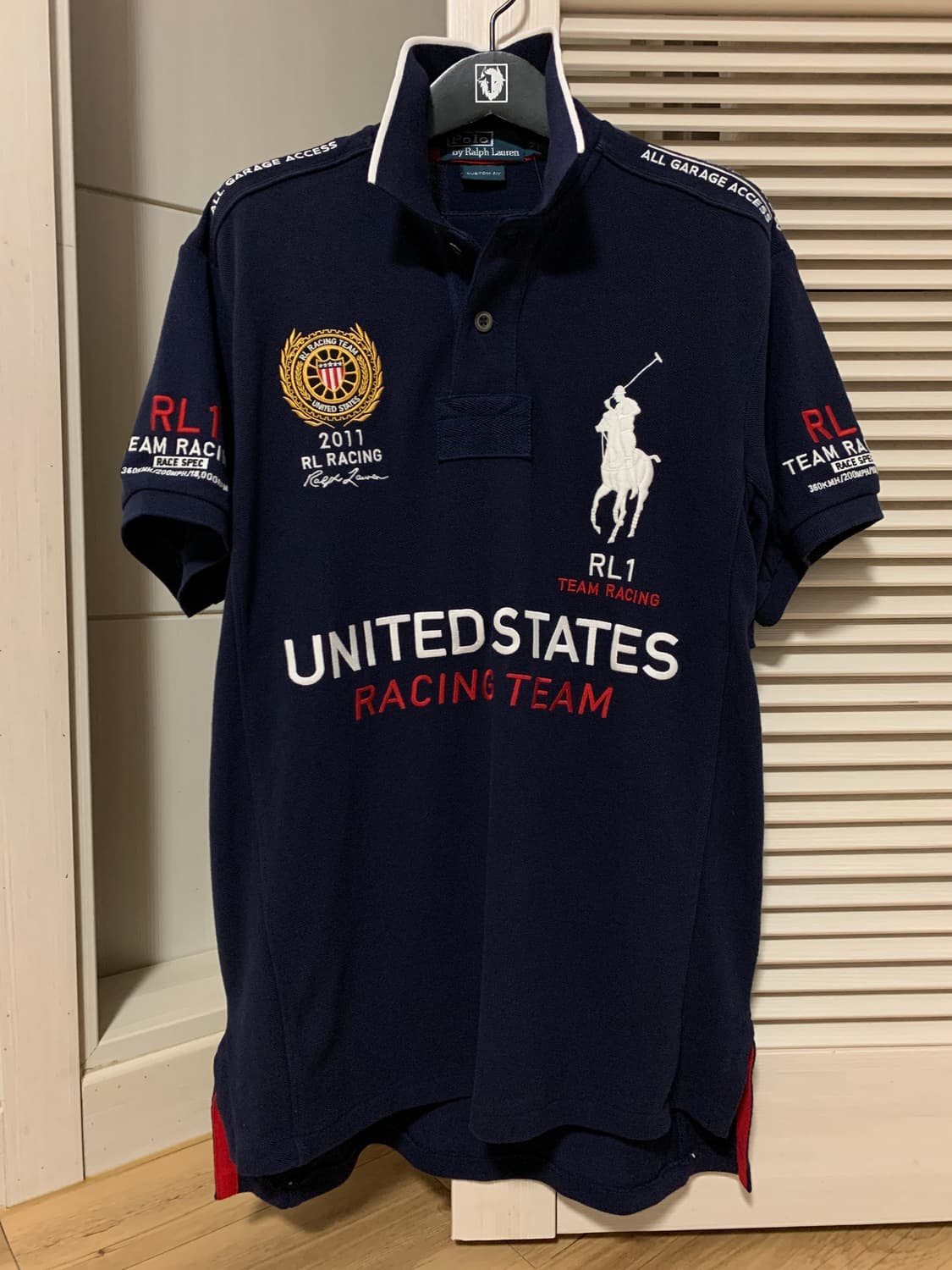 새상품) 폴로 한정판 레이싱팀USA 럭비PK M 상품이미지2