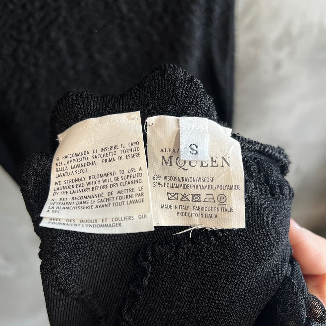 알렉산더 맥퀸 버블 자카드 니트 드레스 상품이미지8