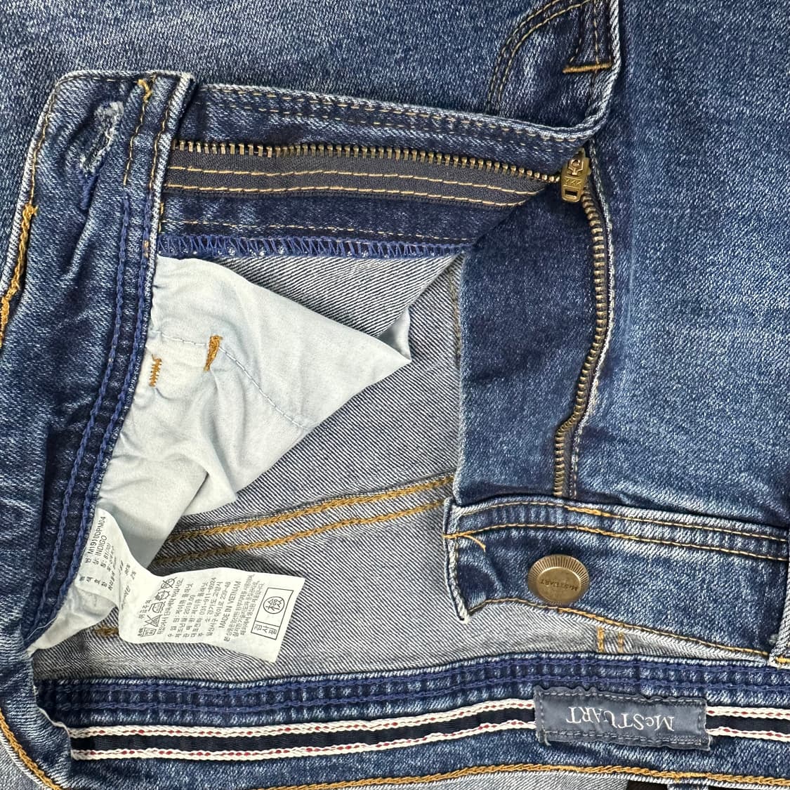 McSTUART 맥스튜어트 중청 워싱 스판 청바지 30 상품이미지8