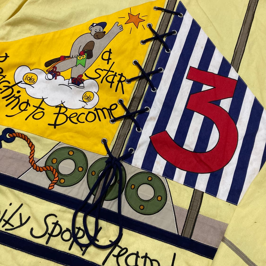 [XL] 까스텔바작 90's 올드스쿨 캐릭터 패밀리 자 상품이미지2