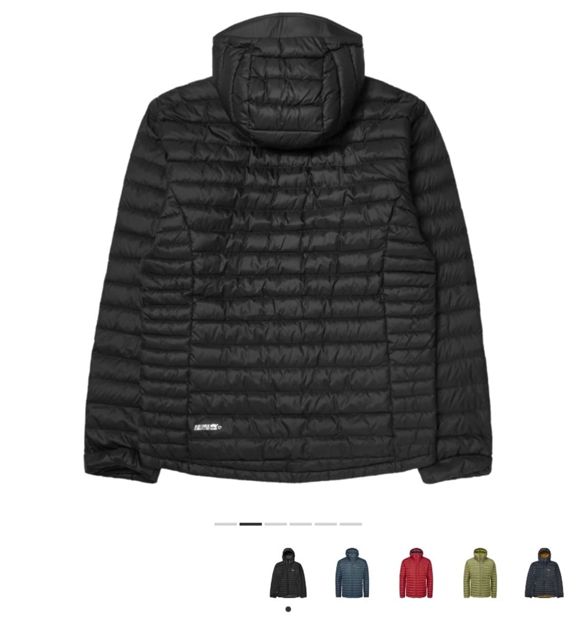 랩 마이크로라이트 알파인 경량패딩 L 블랙 상품이미지4