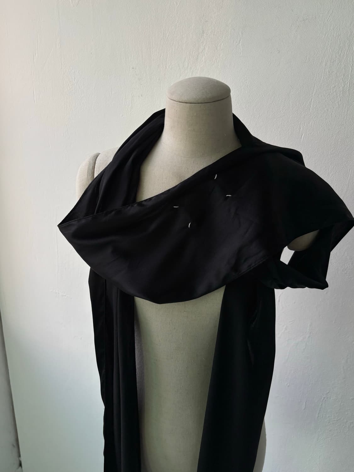 마르지엘라 블랭크 아티저널 실크 롱 스카프 상품이미지7