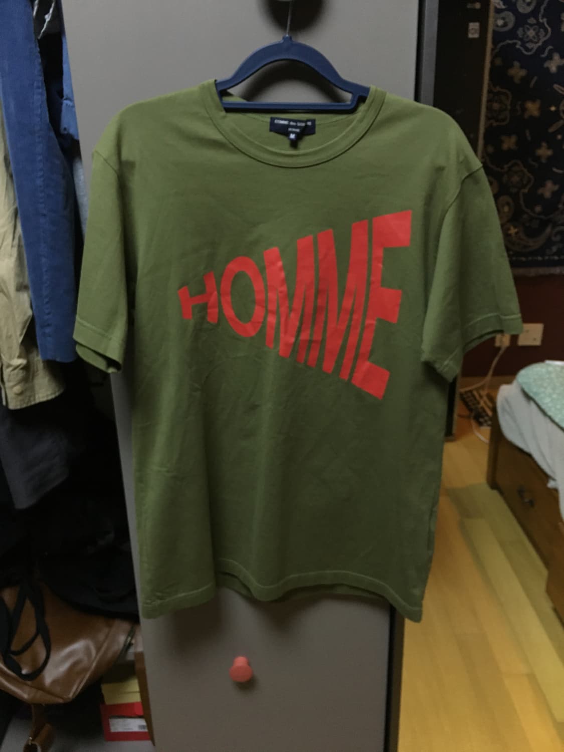 꼼데 옴므 프린팅 반팔 상품이미지1