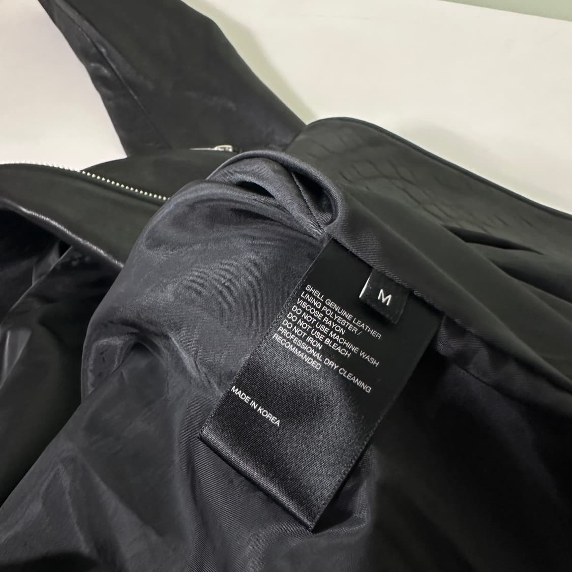 우먼M 비바스튜디오 블랙 양가죽 라이더자켓 상품이미지6
