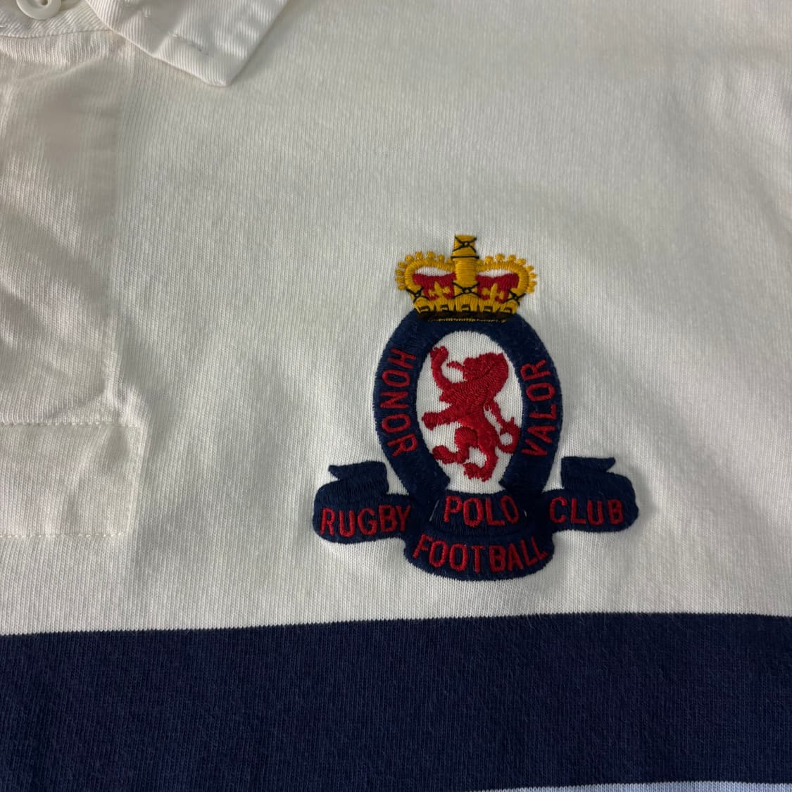 105 폴로랄프로렌 빈티지 엠블럼 럭비티 상품이미지5