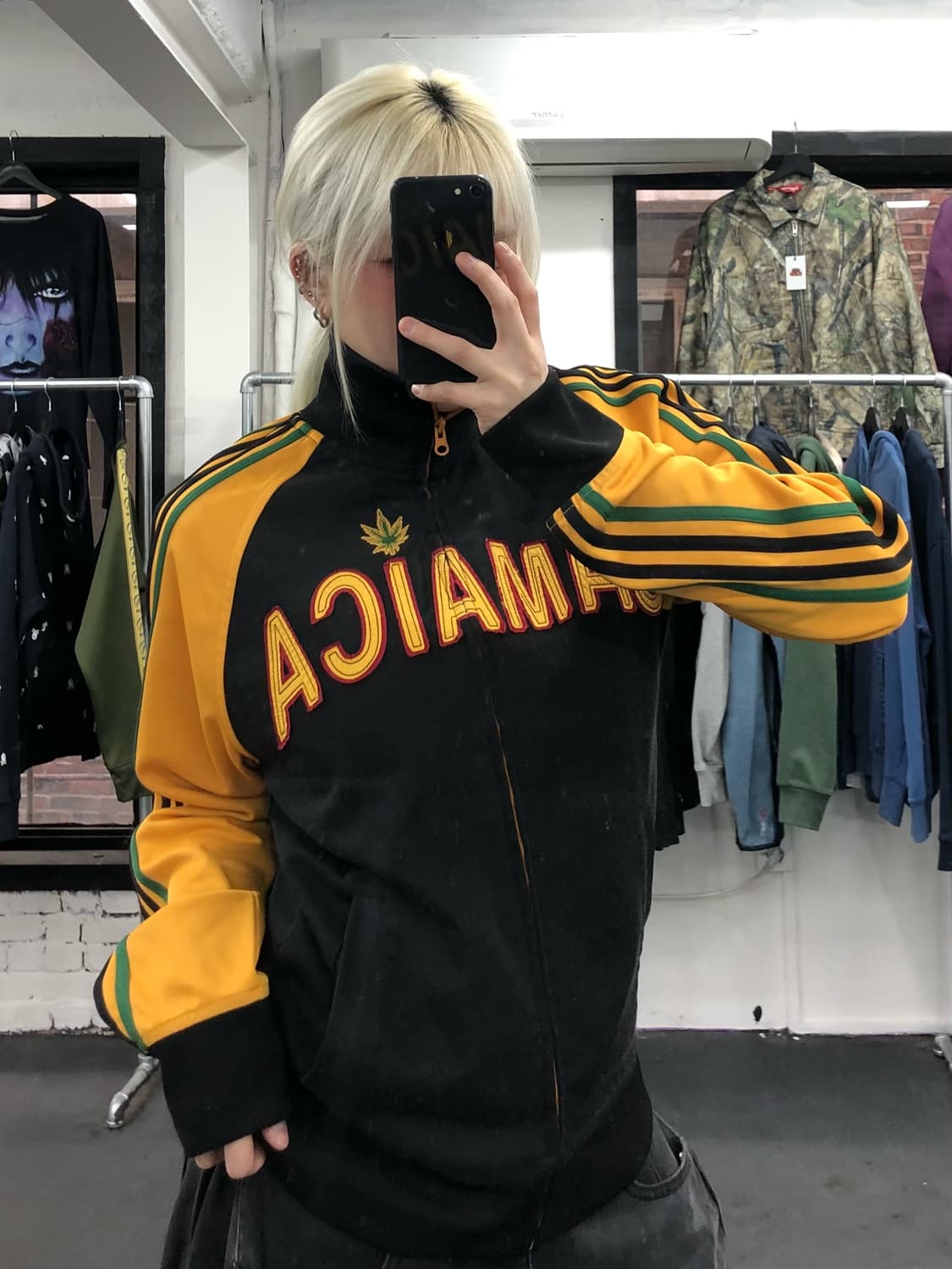 VTG 자메이카 트랙탑 져지 상품이미지4