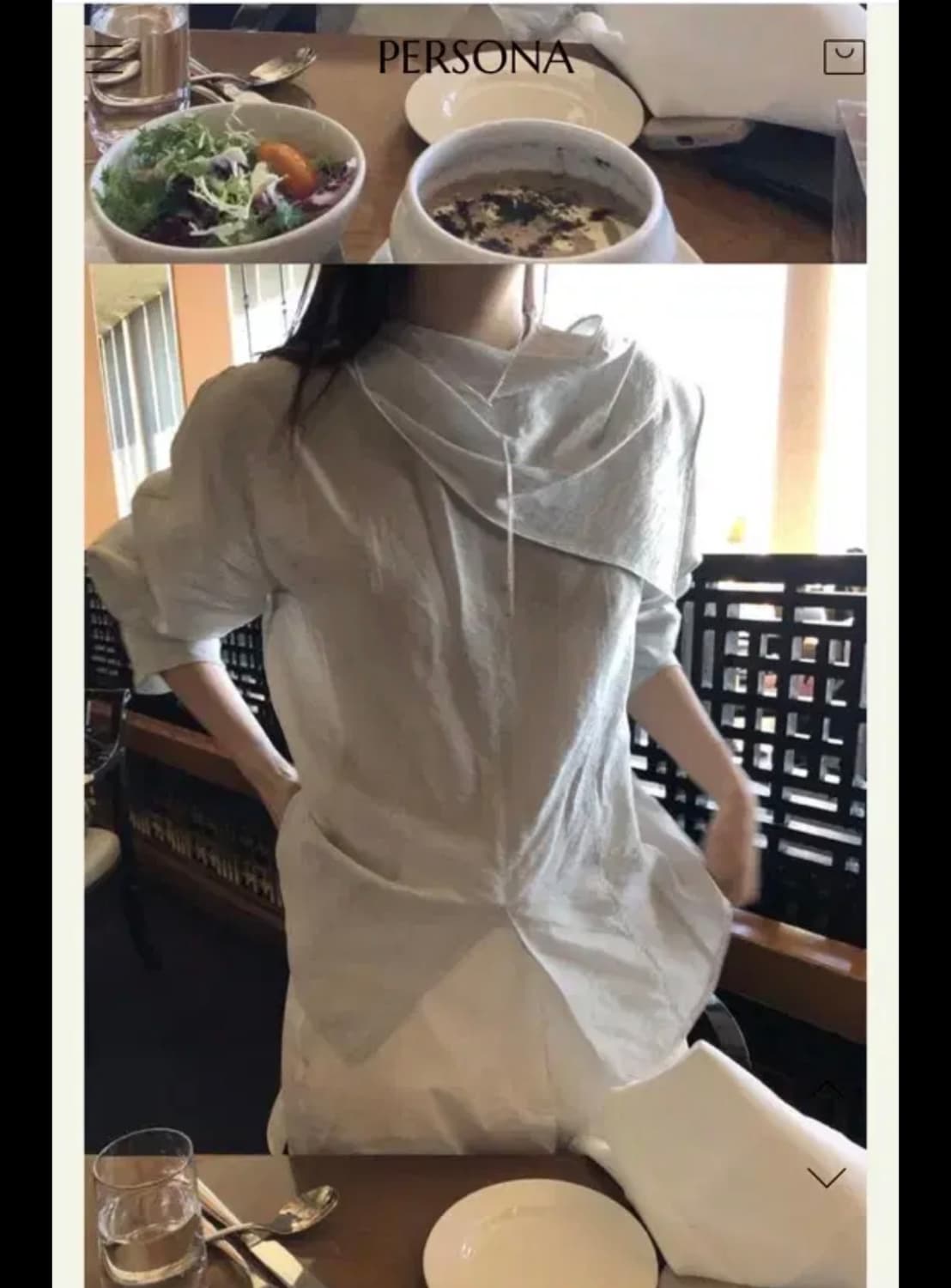 시무어 페르소나 스카프 블라우스 상품이미지2