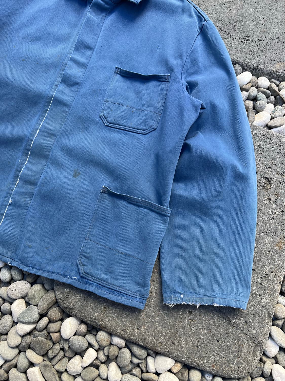 FADED VINTAGE WASHING DENIM 프렌치워크자켓 상품이미지6