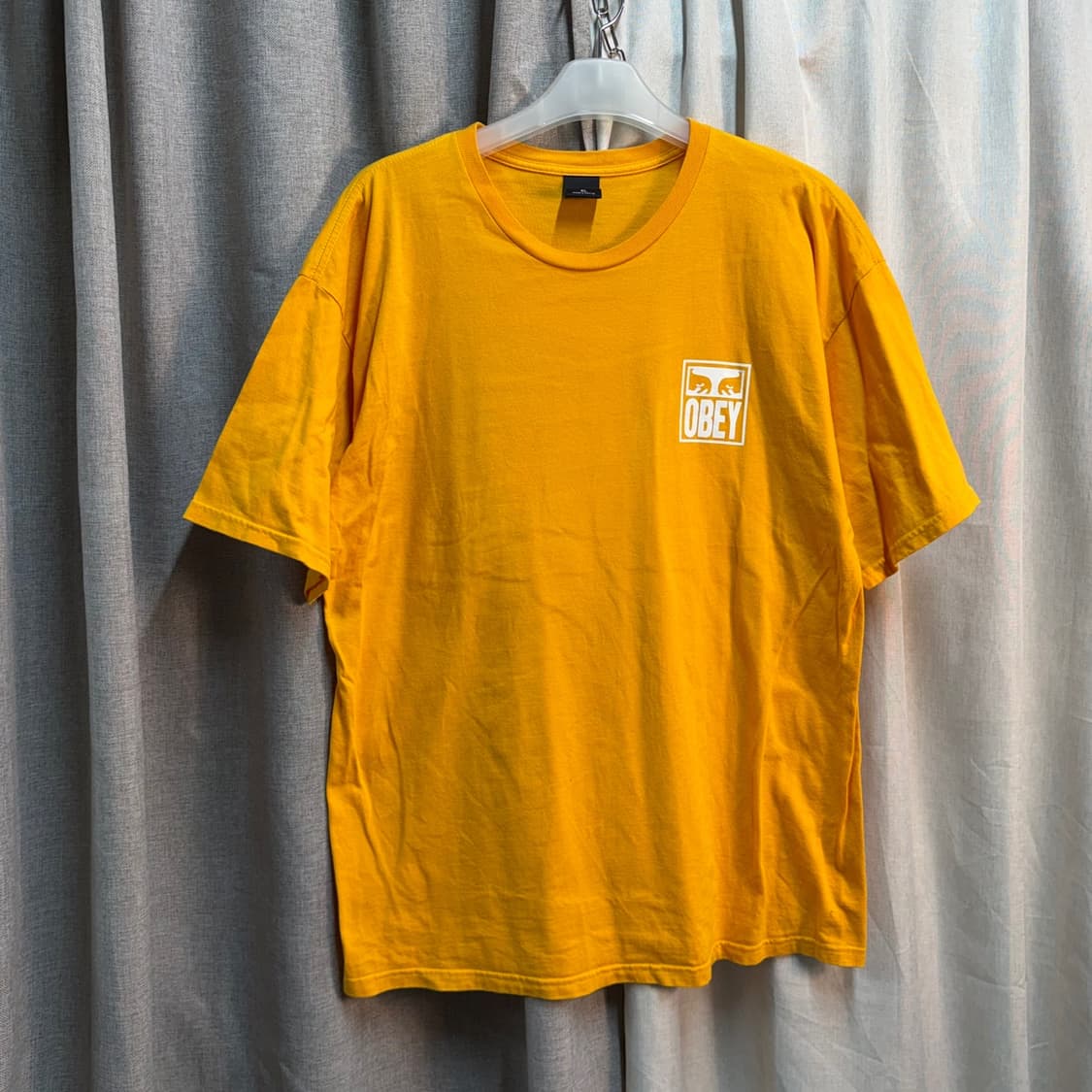 [110] 오베이 OBEY 백로고 반팔 라운드 티셔츠 상품이미지3