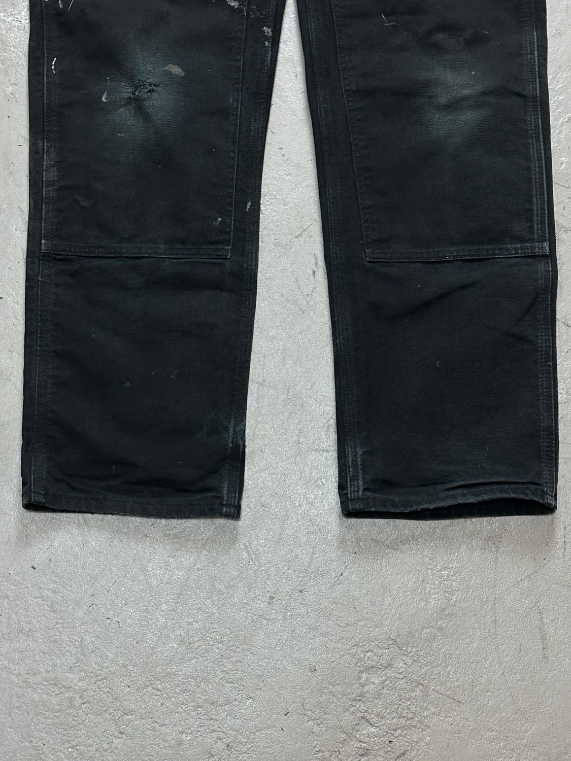 OG USA Made 칼하트 B01 더블니 블랙 칼하트 썩블니 워크팬츠 상품이미지7