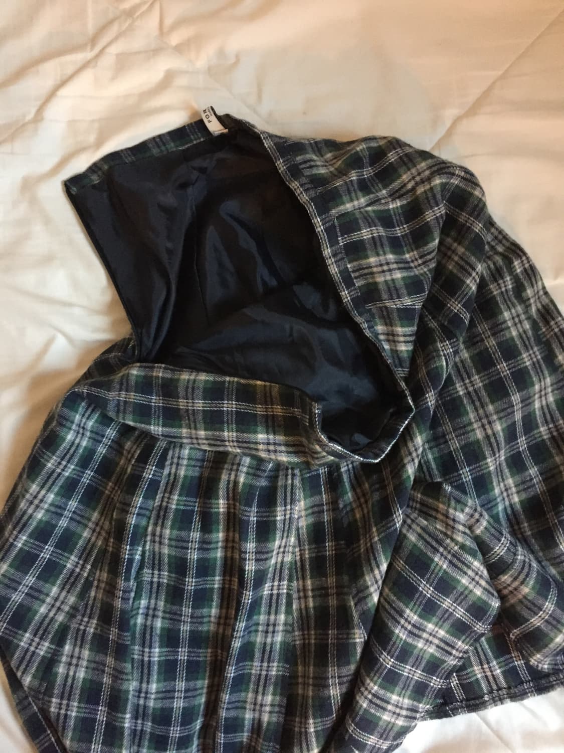 체크 미디스커트 상품이미지2