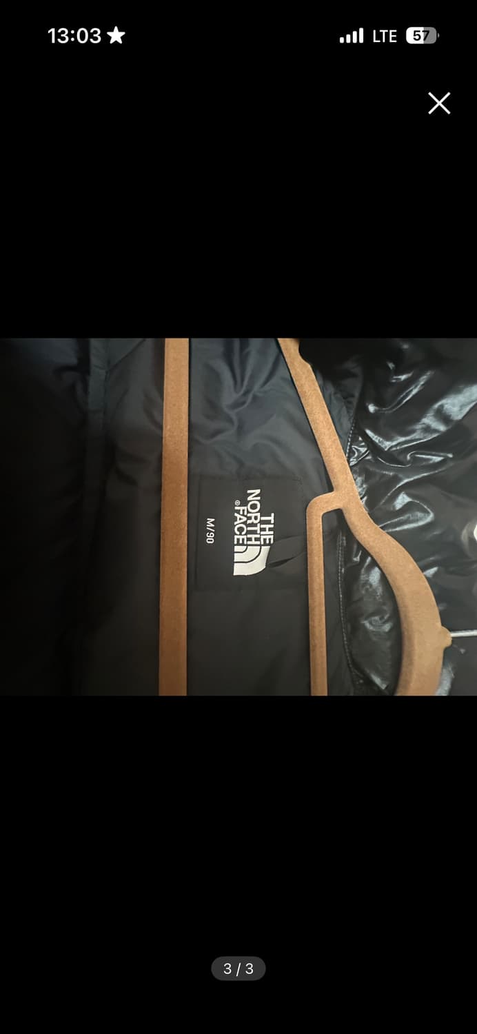 노스페이스 눕시 숏 자켓 블랙 m 90 상품이미지3