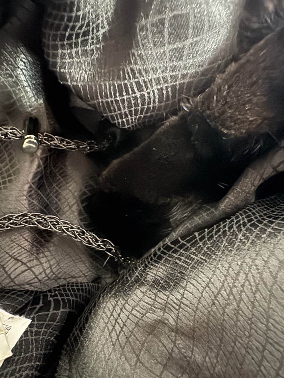 DECO 데코 리얼 밍크 100% 후드 밍크 조끼 S 상품이미지4