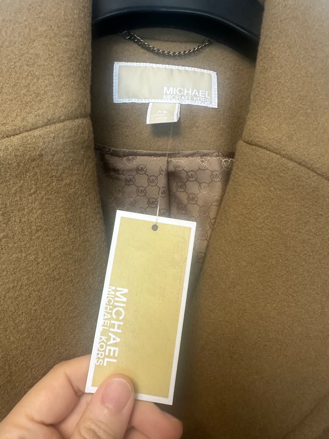 (택있는 새상품 ) 마이클코어스  여성  모직 코트 상품이미지7