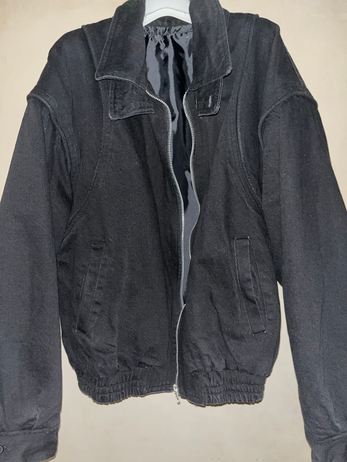 빈티지 더블 카라 데님 재킷 상품이미지1